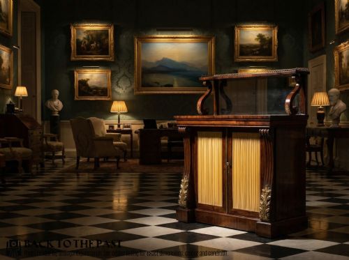BRASS MOUNTED REGENCY ROSEWOOD CHIFFONIER - ADDITIONAL PHOTO 1