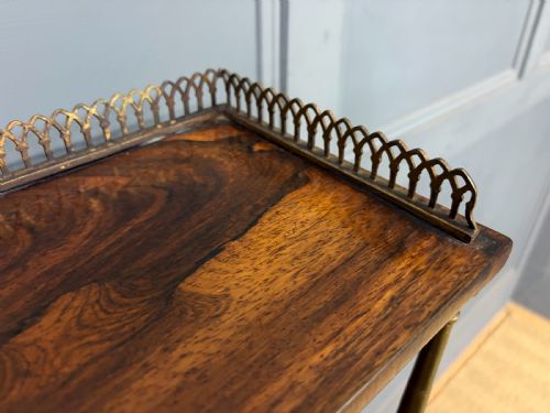 PAIR OF REGENCY PERIOD ROSEWOOD SIDE CABINETS - ADDITIONAL PHOTO 6