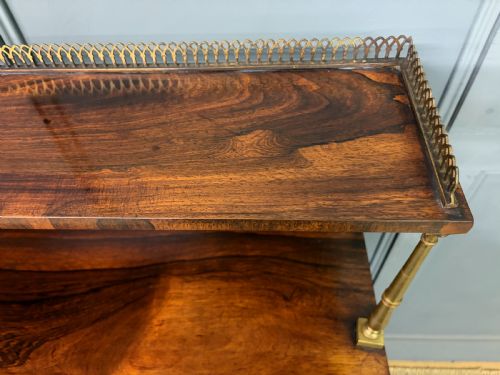 PAIR OF REGENCY PERIOD ROSEWOOD SIDE CABINETS - ADDITIONAL PHOTO 7