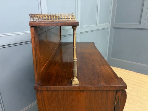 PAIR OF REGENCY PERIOD ROSEWOOD SIDE CABINETS - ADDITIONAL PHOTO 17