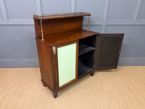 PAIR OF REGENCY PERIOD ROSEWOOD SIDE CABINETS - ADDITIONAL PHOTO 20