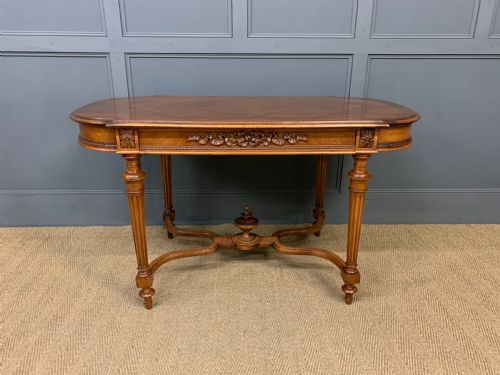 FRENCH WALNUT CENTRE TABLE - ADDITIONAL PHOTO 1