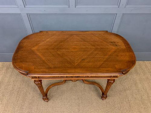FRENCH WALNUT CENTRE TABLE - ADDITIONAL PHOTO 2