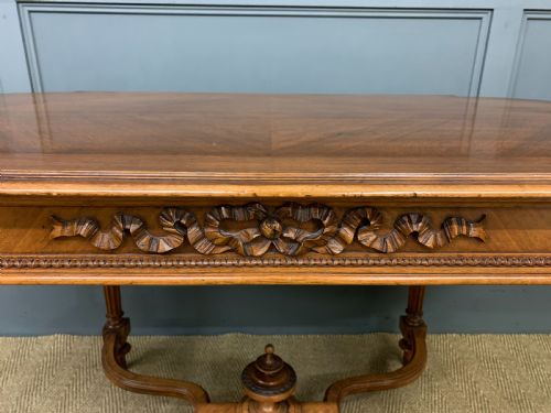 FRENCH WALNUT CENTRE TABLE - ADDITIONAL PHOTO 3