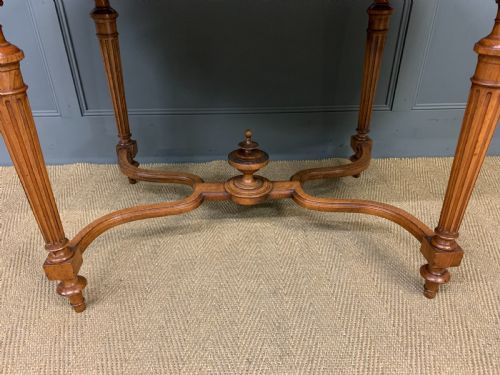 FRENCH WALNUT CENTRE TABLE - ADDITIONAL PHOTO 5