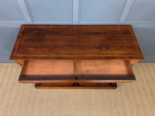REGENCY PERIOD ROSEWOOD SIDE CABINET - ADDITIONAL PHOTO 5