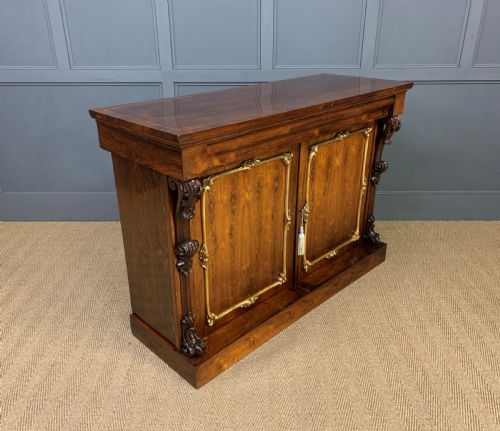 REGENCY PERIOD ROSEWOOD SIDE CABINET - ADDITIONAL PHOTO 13