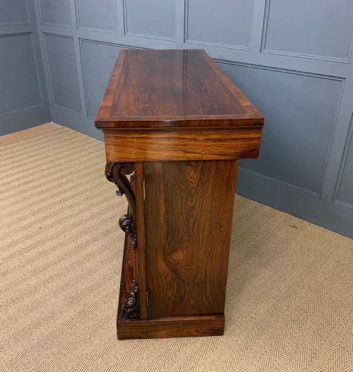 REGENCY PERIOD ROSEWOOD SIDE CABINET - ADDITIONAL PHOTO 21