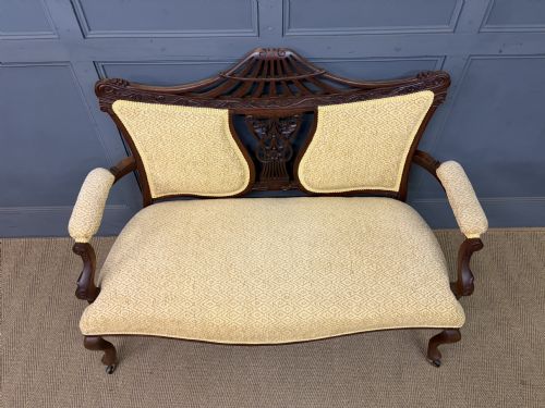 VICTORIAN MAHOGANY 7 PIECE SALON SUITE - ADDITIONAL PHOTO 21