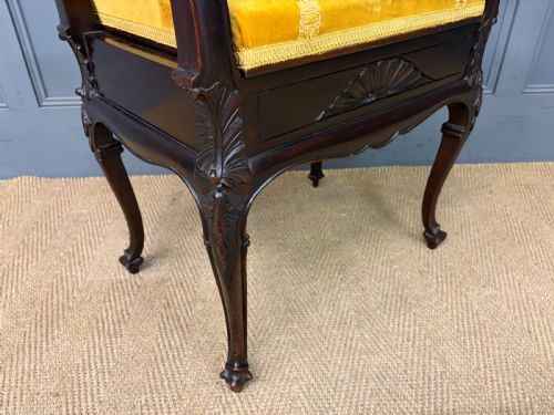 MAHOGANY PIANO STOOL - ADDITIONAL PHOTO 7