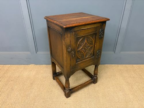 Carved Oak Cupboard