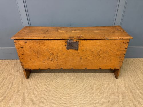 18th Century Elm Coffer