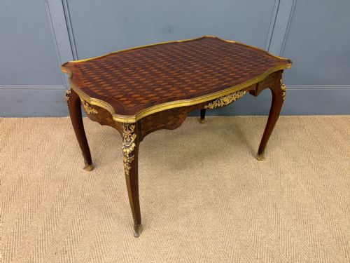 French Parquetry Coffee Table
