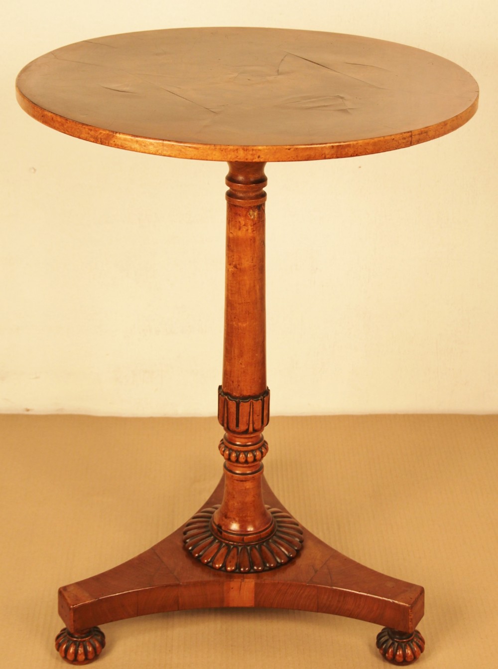 William IV Laburnum Lamp Table