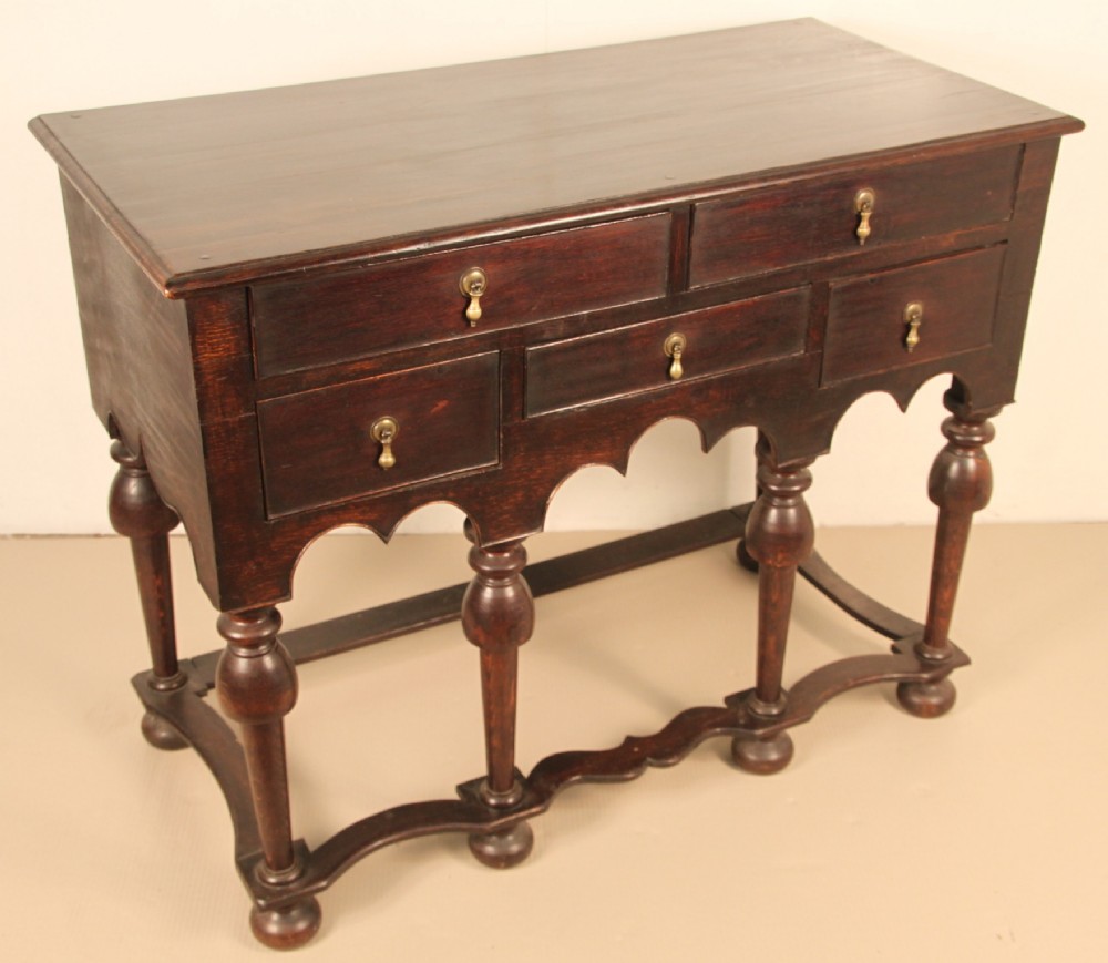 Oak Dresser Base
