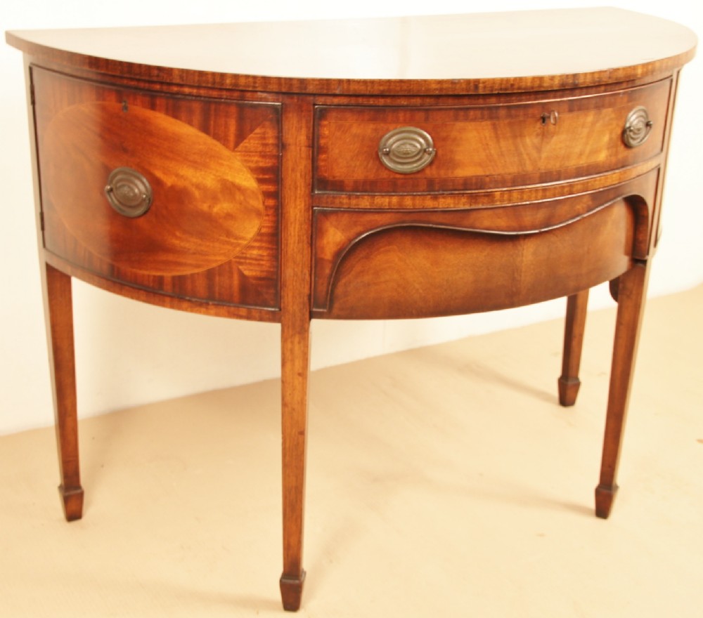 Demi Lune Victorian Sideboard