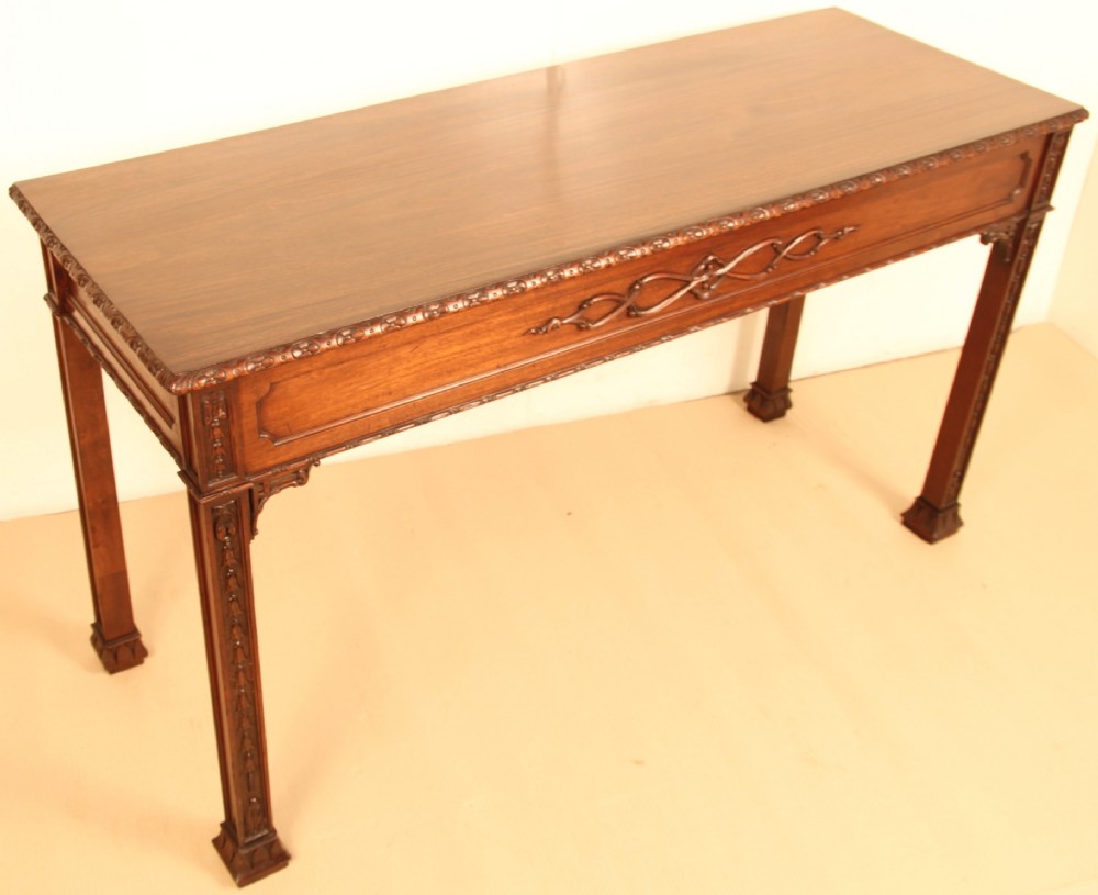 Chippendale Style Console Table