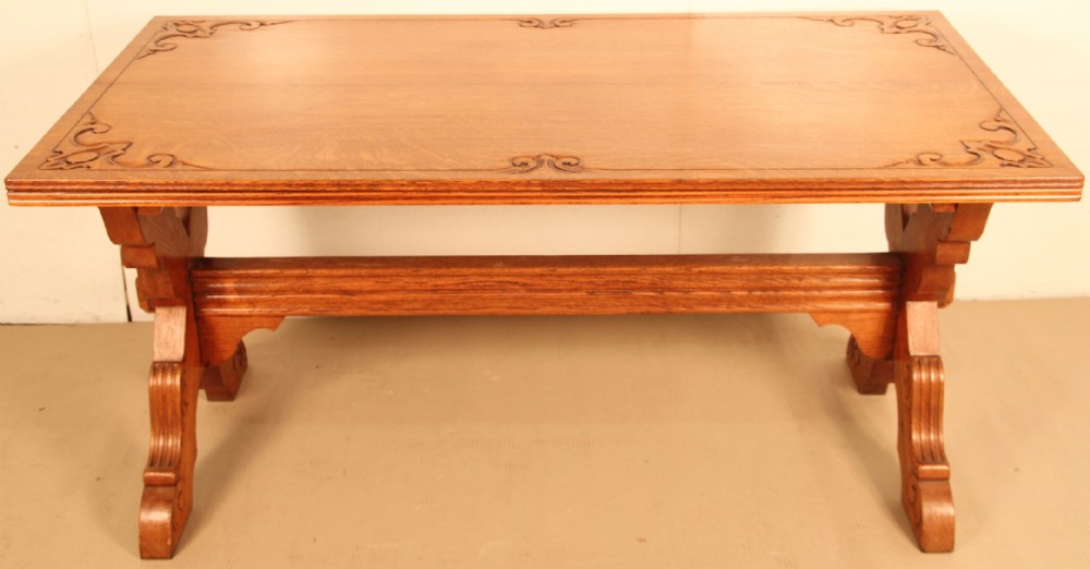 Decorative Oak Refectory Dining Table