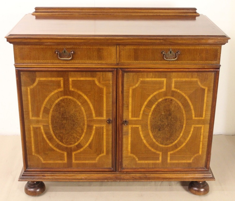 William and Mary Style Walnut Side Cupboard