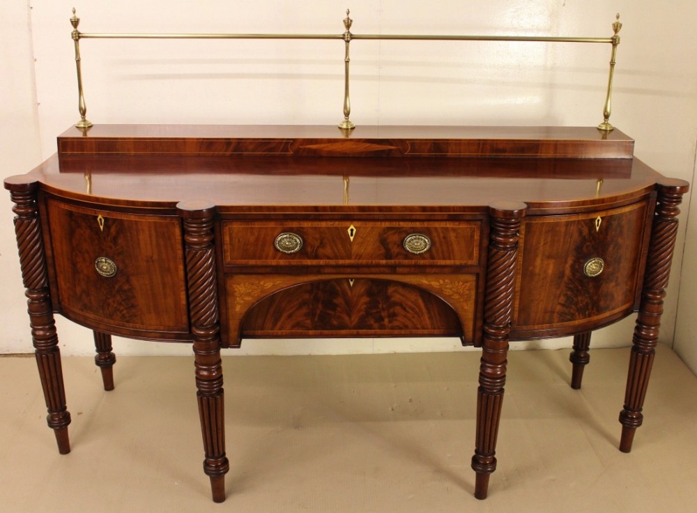 Inlaid Mahogany George IV Sideboard
