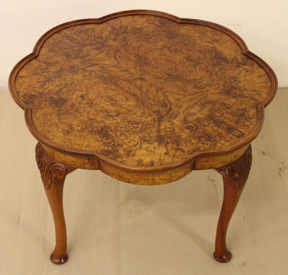Burr Walnut Coffee Table