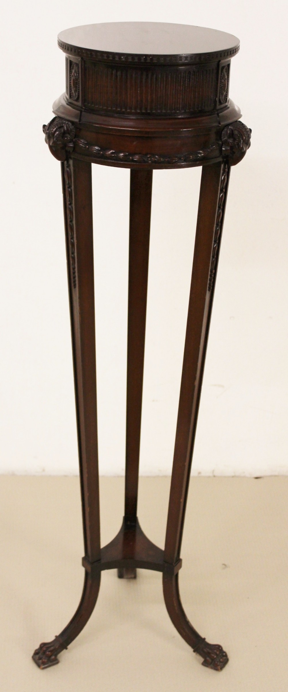 Adams Style Mahogany Torchere or Stand