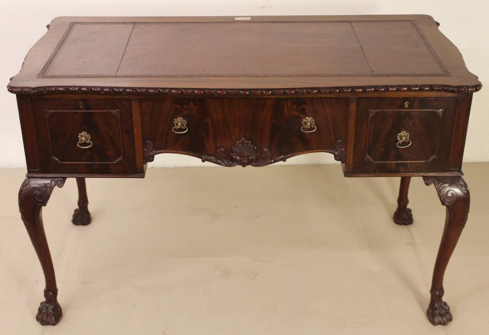Edwardian Mahogany Writing Table