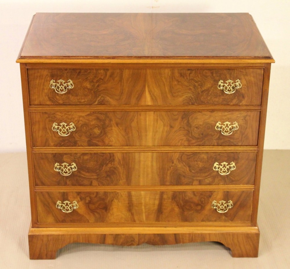 Burr Walnut Chest of Drawers