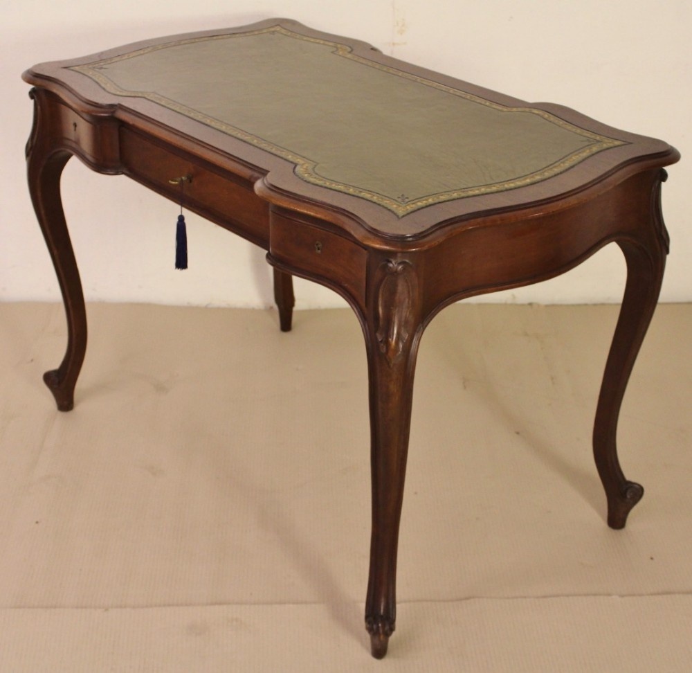 French Mahogany Writing Table