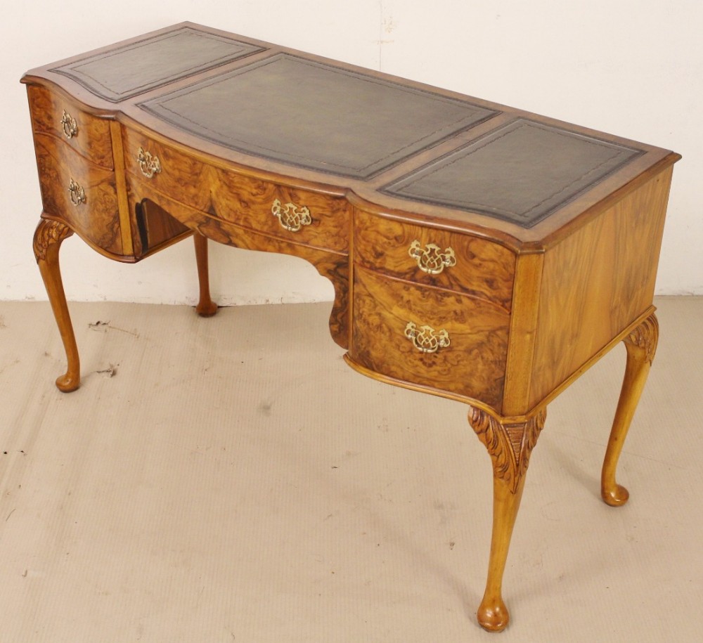 Burr Walnut Writing Table