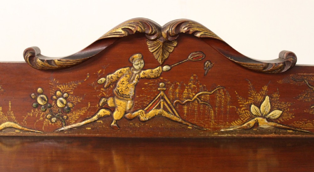 Chinoiserie Half Moon Display Cabinet View II