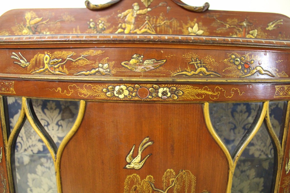 Chinoiserie Half Moon Display Cabinet View XI