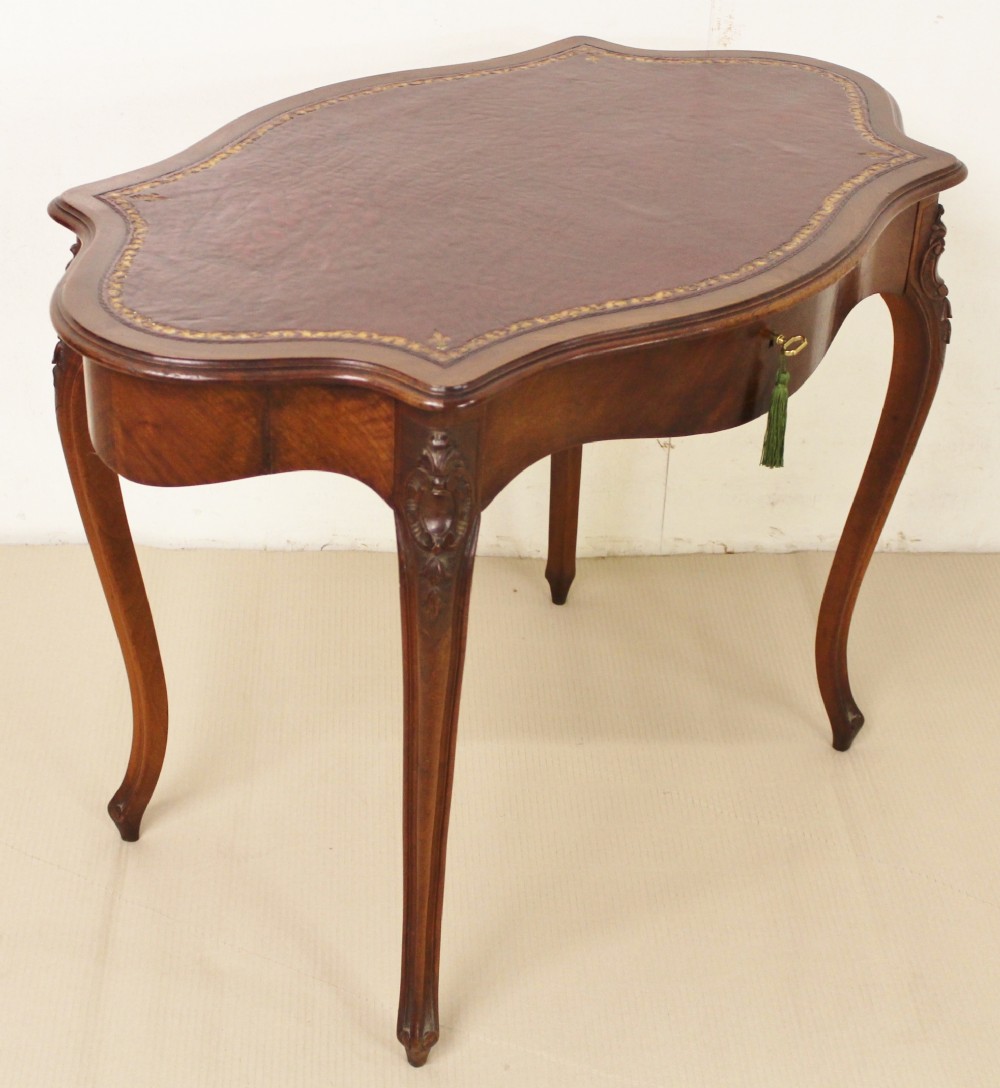 French Mahogany Writing Table