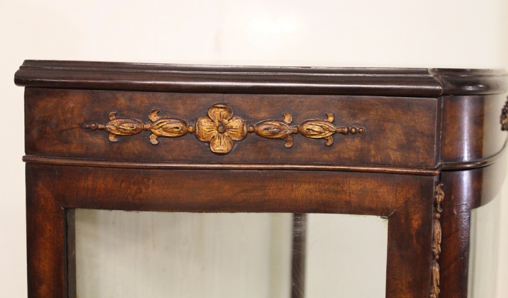 Burr Walnut Vitrine by Maple and Co View XIV