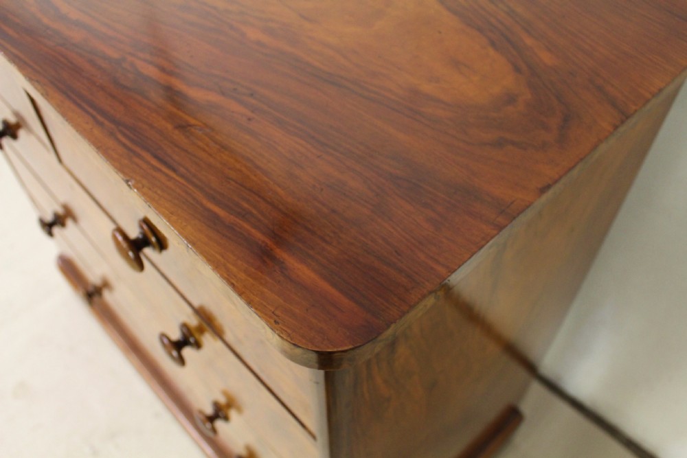 Victorian Burr Walnut Chest by Shoolbred and Co View IX