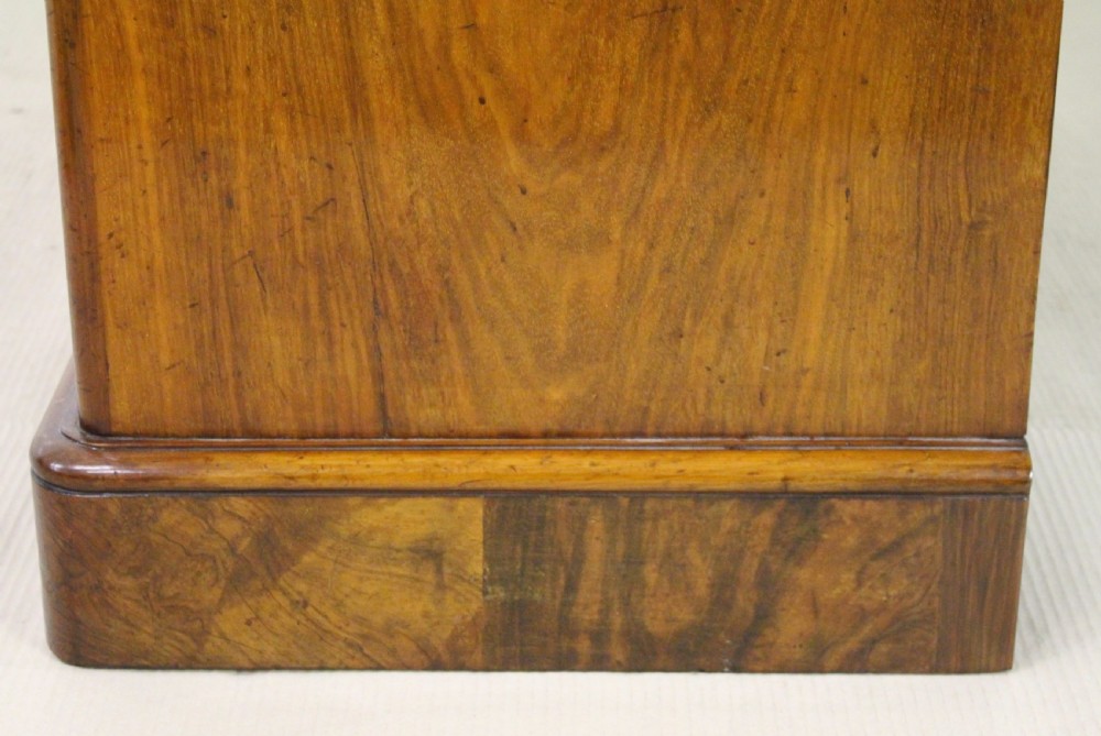 Victorian Burr Walnut Chest by Shoolbred and Co View XIV