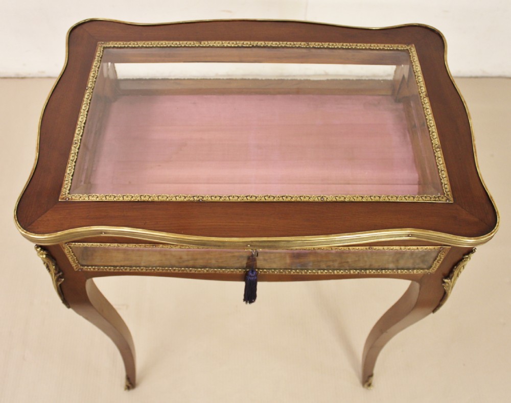 French Mahogany Bijouterie Table View IV