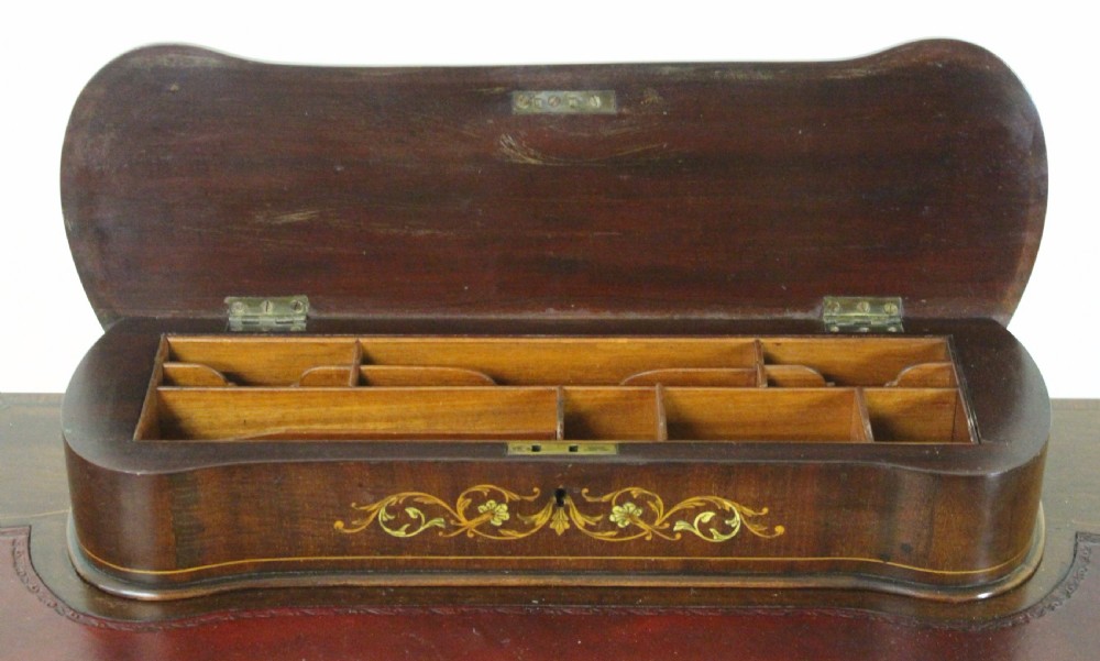 Inlaid Mahogany Writing Desk View III