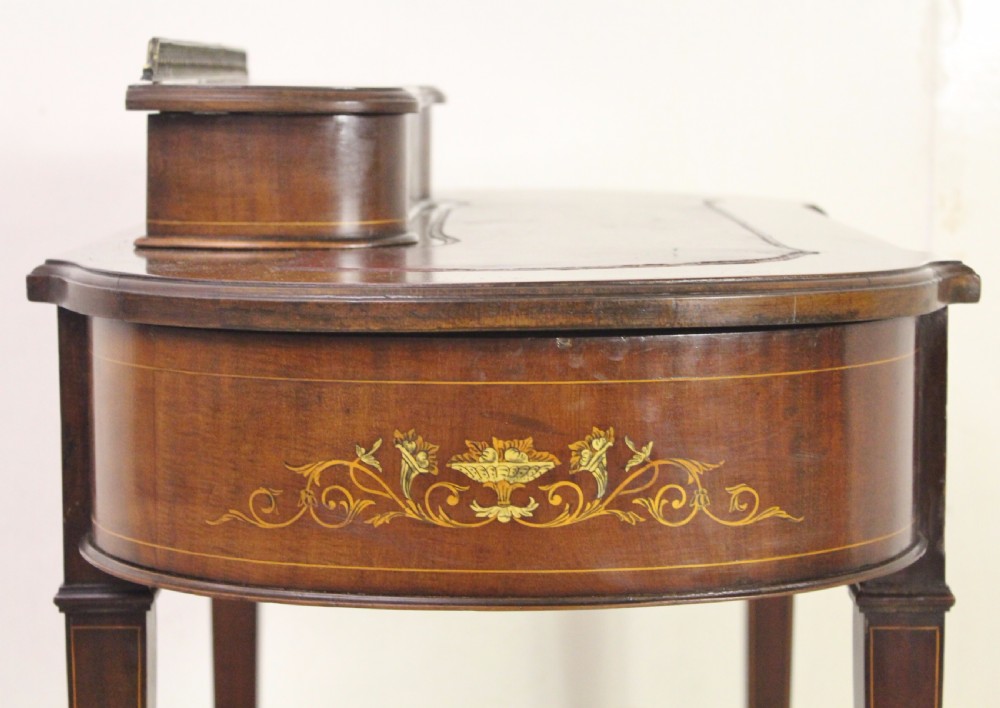 Inlaid Mahogany Writing Desk View V