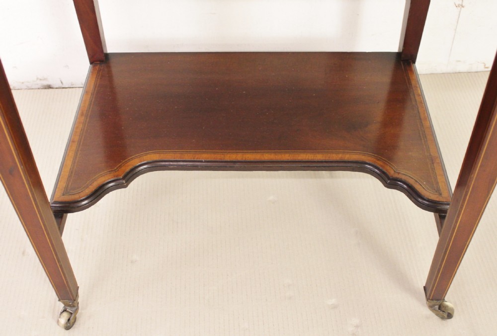 Inlaid Mahogany Writing Desk View VIII