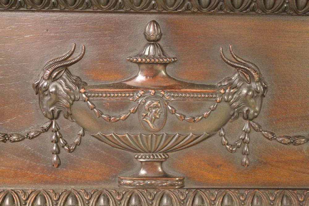  Large Adams Style Neo Classical Mahogany Fire Surround View IX