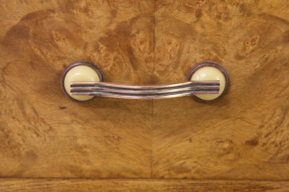 Art Deco Burr Walnut Dressing Table View IV