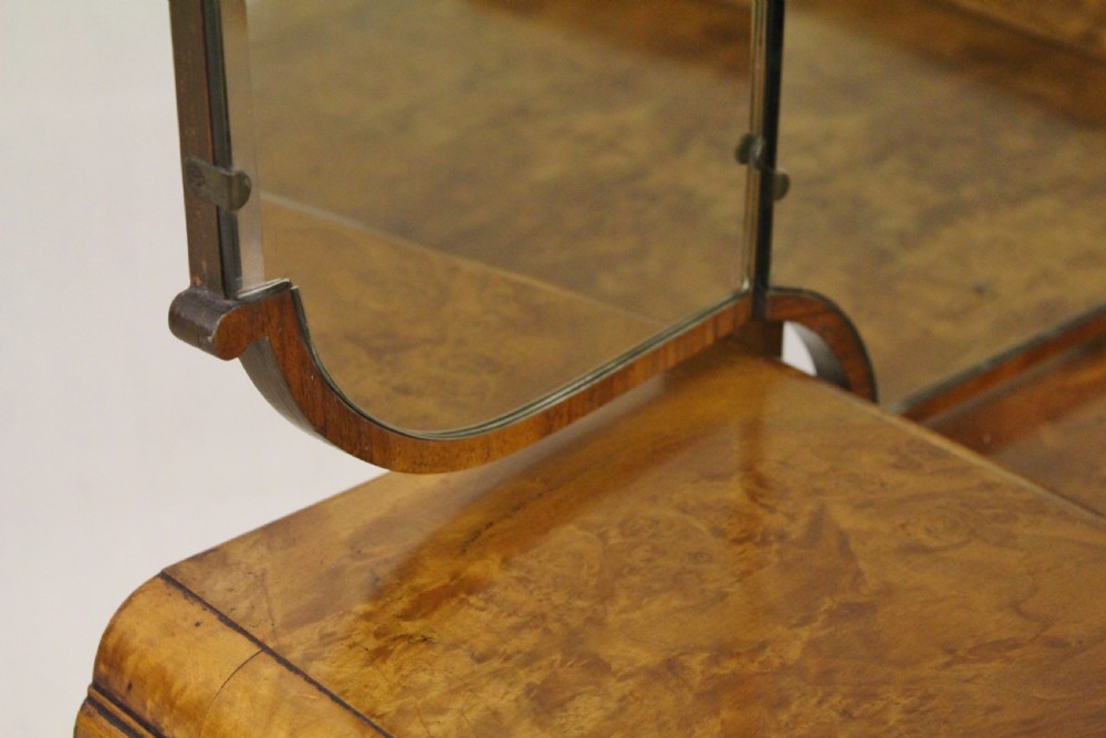 Art Deco Burr Walnut Dressing Table View XIII