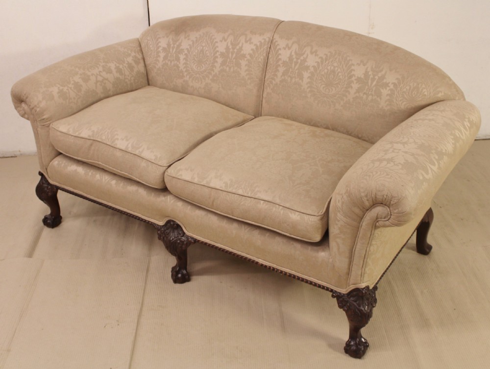 Mahogany Chippendale Style Settee View III