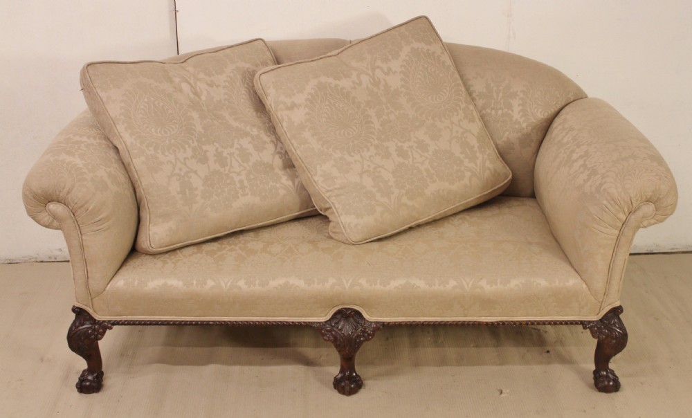 Mahogany Chippendale Style Settee View X