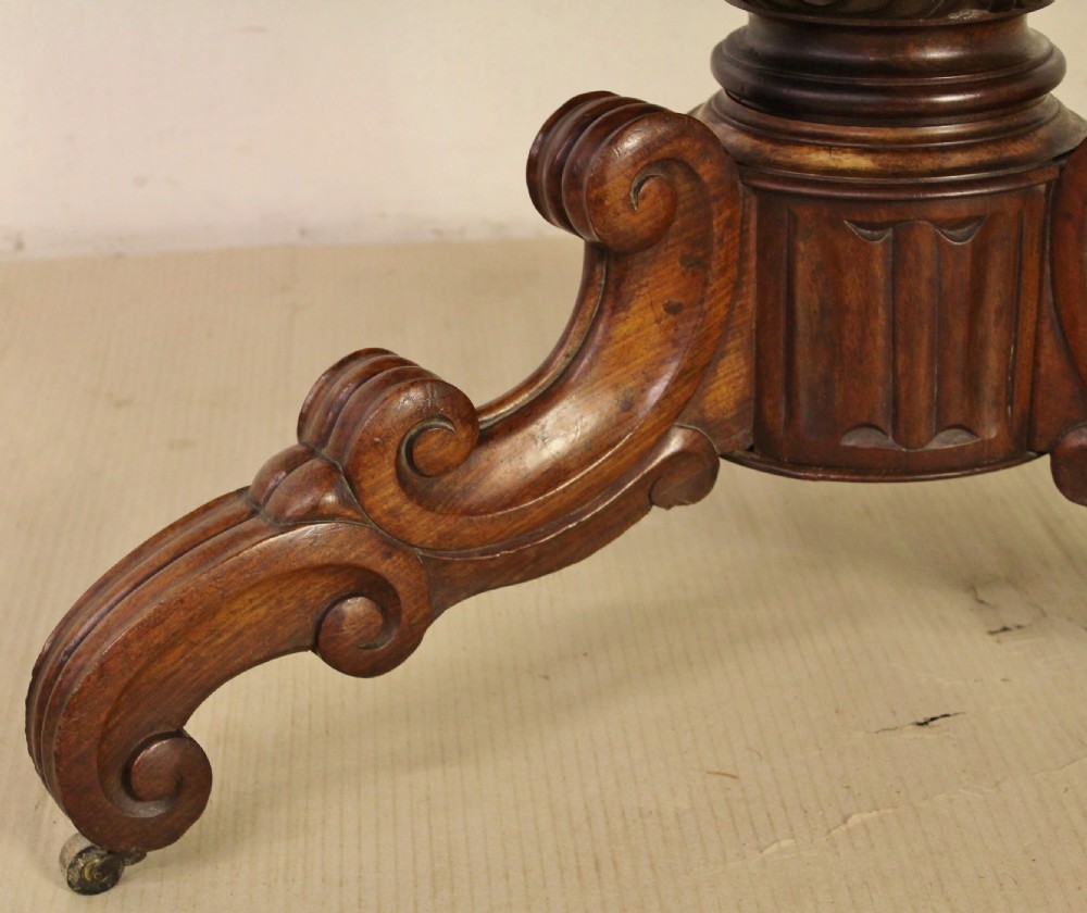 Marble Topped Mahogany Gueridon Centre Table View VI