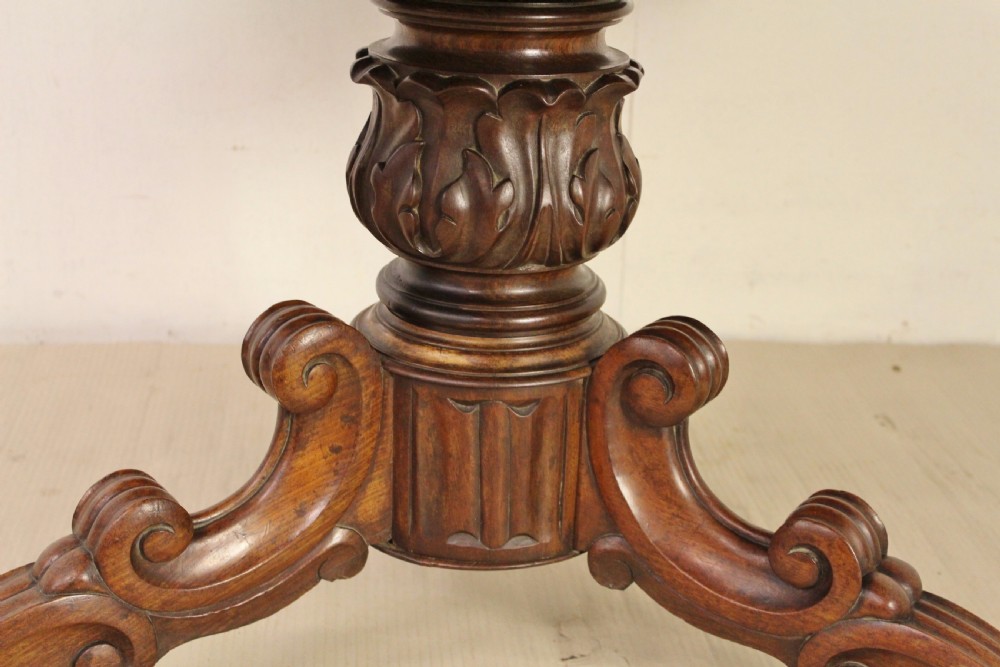 Marble Topped Mahogany Gueridon Centre Table View VII