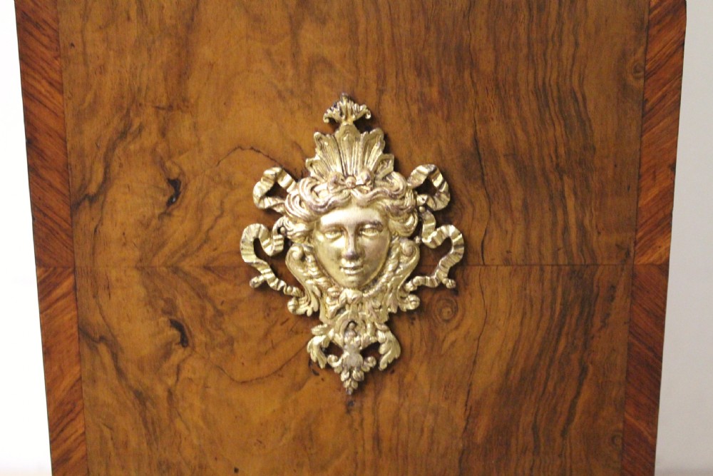 Superior Victorian Burr Walnut Pier Cabinet View IV