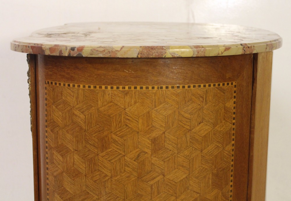Bow Ended French Marble Topped Commode View XIII