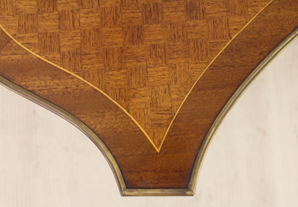 French Kingwood Parquetry Coffee Table View V